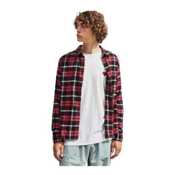 Urban Outfitters Plaid Flannel Button Down Shirt - Picture 5 of 5